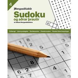 Mynd af !Sudoku og aðrar þrautir nr. 4