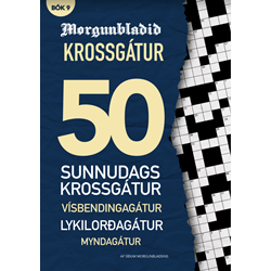Mynd af Krossgátur Morgunblaðið – bók 9