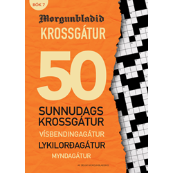 Mynd af Krossgátur Morgunblaðið – bók 7. 