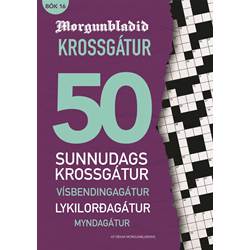 Mynd af !Krossgátur Morgunblaðið - bók nr. 16. UPPSELD