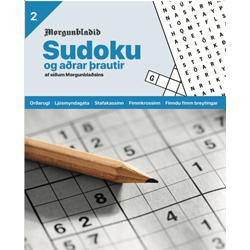 Mynd af Sudoku og aðrar þrautir nr 2  